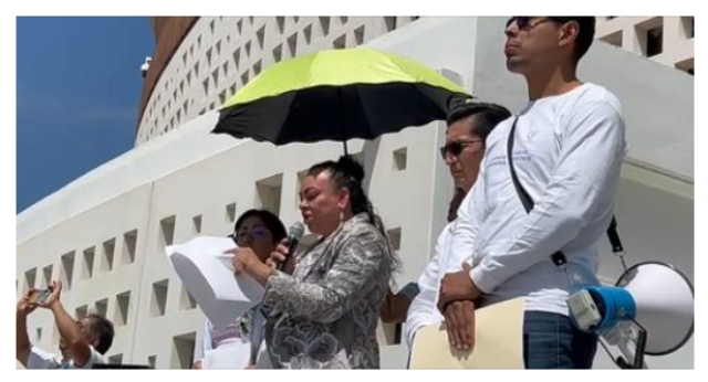 Jueces y magistrados federales de Oaxaca se pronuncia en contra de la reforma judicial.- clamorsocial.com