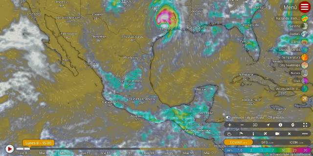 LLUVIAS PUNTUALES INTENSAS EN VERACRUZ, TABASCO, CHIAPAS Y OAXACA.- clamorsocial.com