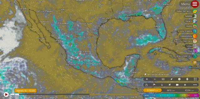 Se prevén lluvias de intensidad variable durante la tarde-noche de este martes para Oaxaca.- clamorsocial.com