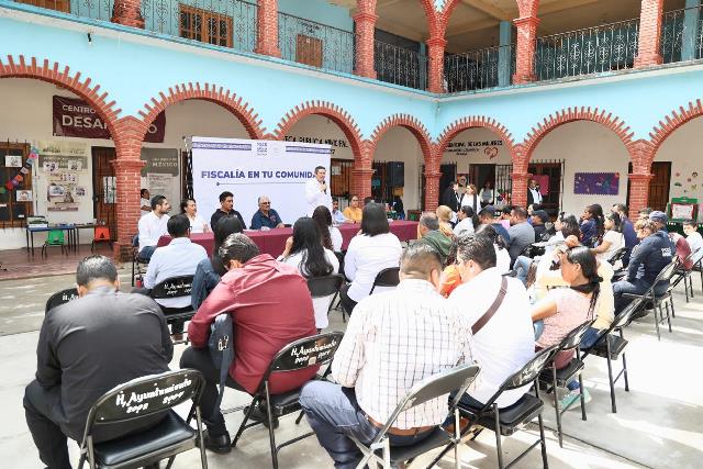 Fiscalía de Oaxaca realiza décimo novena jornada del programa de proximidad social “Fiscalía en tu Comunidad” en el municipio de San Andrés Ixtlahuaca.- clamorsocial.com
