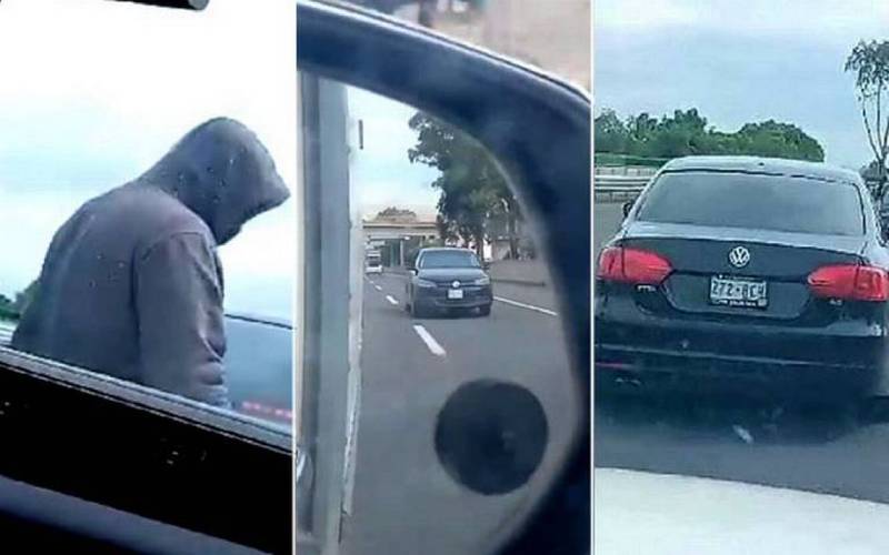 Grababa a sus asaltantes y es ultimado, video en la Autopista México-Pachuca se hace viral.clamorsocial