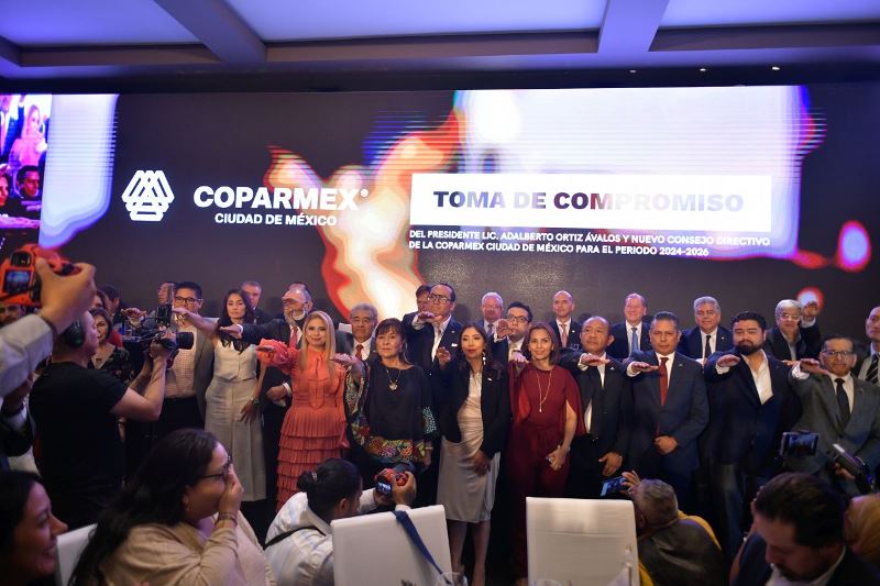 Adalberto Ortiz Ávalos, nuevo presidente de COPARMEX Ciudad de México.- clamorsocial.com
