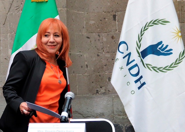 Presidenta de Comisión mexicana de DD.HH . Fuente: internet