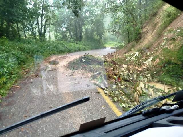 EN MALAS CONDICIONES LA CARRETERA FEDERAL 175 DE MIAHUATLAN A POCHUTLA .- clamorsocial.com