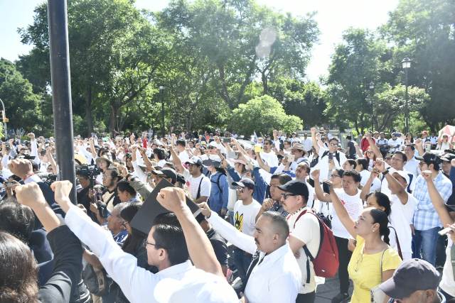 Magistrados y Jueces de Oaxaca se unen al Paro Laboral en Contra de la Reforma al Poder Judicial en México.- clamorsocial.com