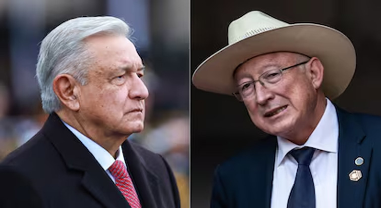 Ken Salazar responde a crítica de AMLO.clamorsocial