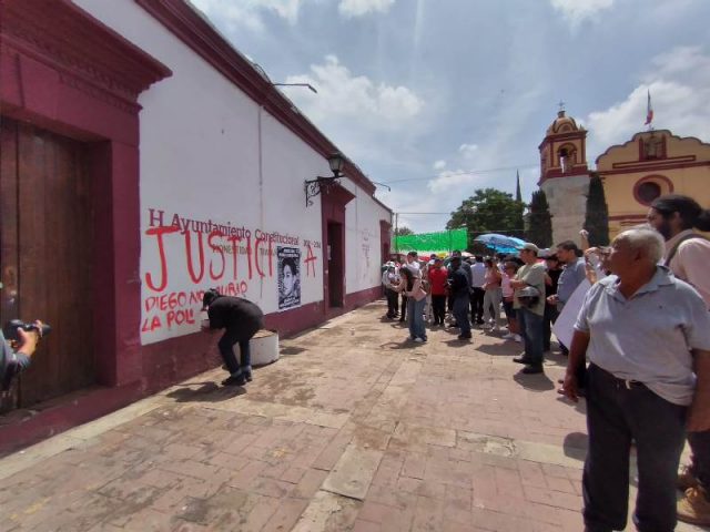 Marchan exigiendo justicia por el asesinato de Diego.- clamorsocial.com