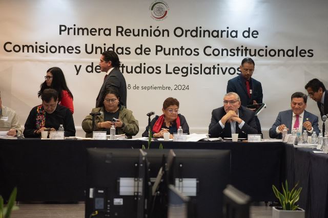 Manifiesta Silva Romo su apoyo a la Reforma del Poder Judicial ante el Senado de la República