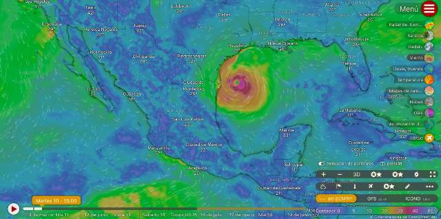 LLUVIAS INTENSAS EN GUERRERO Y MUY FUERTES EN OAXACA Y CHIAPAS.