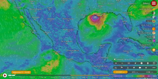 LLUVIAS INTENSAS EN GUERRERO MUY FUERTES EN OAXACA Y CHIAPAS.