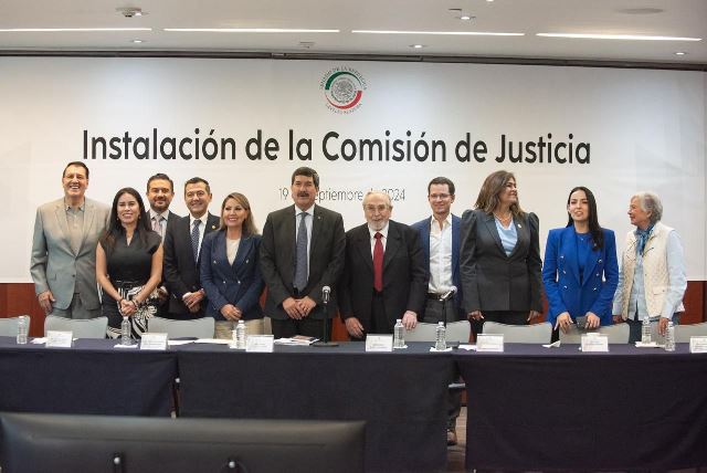 Trabajará Comisión de Justicia del Senado de la República por un modelo que proteja los derechos, libertades y aspiraciones del pueblo mexicano: Silva Romo