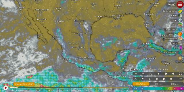 LLUVIAS INTENSAS EN OAXACA Y CHIAPAS.
