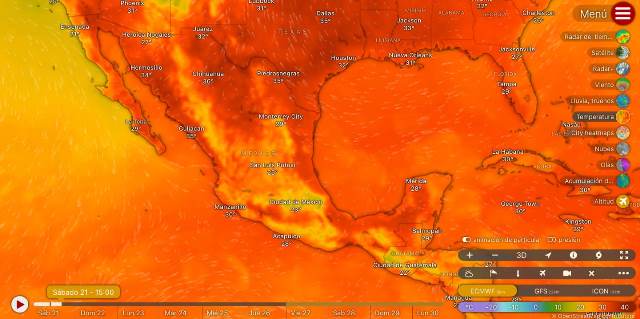 LLUVIAS PUNTUALES INTENSAS EN REGIONES DE OAXACA Y CHIAPAS.
