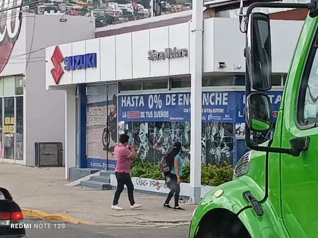 Normalistas de Oaxaca marchan como protesta por desalojo en manifestación de días pasados.- Fotos: Redes sociales.- clamorsocial.com