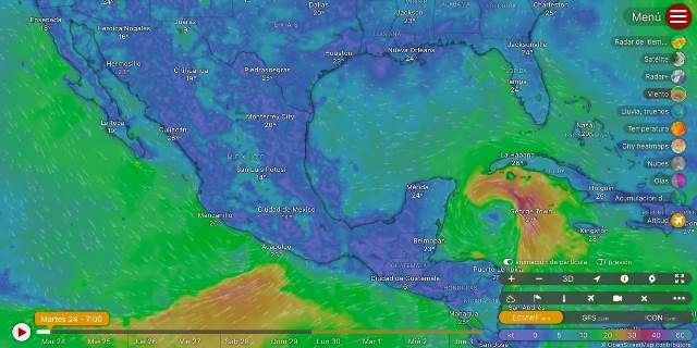JOHN ORIGINARÁ LLUVIAS EXTRAORDINARIAS EN GUERRERO Y OAXACA.