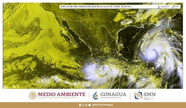 John nuevamente es tormenta tropical, frente a las costas de Guerrero