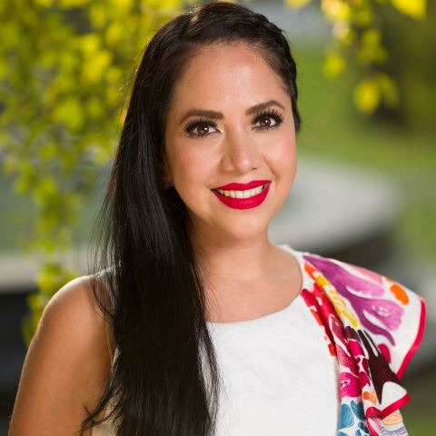 La senadora Juanita Guerra Mena.