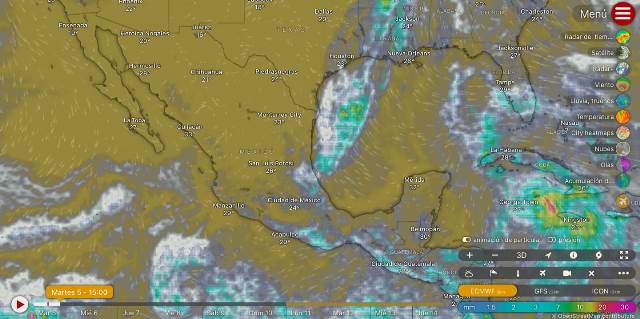 LLUVIAS MUY FUERTES EN OAXACA Y CHIAPAS.- clamorsocial.com