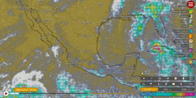 LLUVIAS PUNTUALES FUERTES EN GUERRERO, OAXACA y CHIAPAS.- clamorsocial.com