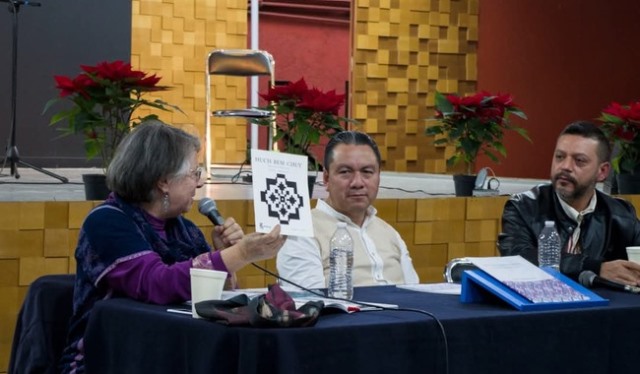 Esta publicación contiene 62 páginas a color, con imágenes detalladas de bordados organizados en formato reticular que facilitan su lectura y reproducción