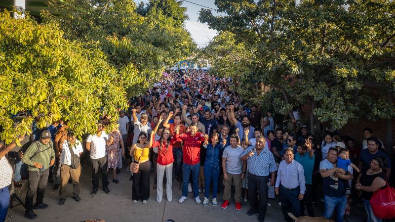 Ángel Silva fortalece su compromiso con San Martín Mexicapam: trabajo, cercanía y resultados.- clamorsocial.com