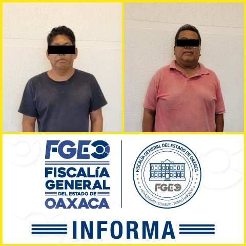 Fiscalía de Oaxaca obtiene vinculación a proceso por delito Contra la salud contra dos personas detenidas en flagrancia en la región de la Costa