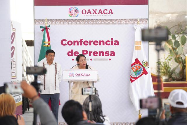 Gobernador Salomón Jara respalda a Nancy Benítez en Xoxocotlán