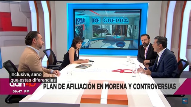MORENA ES SEMILLERO IDEOLÓGICO DE ESTA CUARTA TRANSFORMACIÓN: LUIS ALFONSO SILVA ROMO EN ADN40