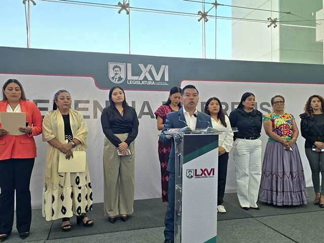 Congreso de Oaxaca aborda temas de seguridad, soberanía y migración en conferencia de prensa