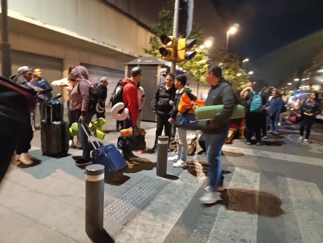 Sección XXII inciia plantón en la CDMX.- clamorsocial.com