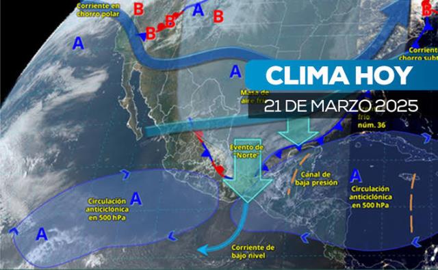 Norte en el Istmo y bajas temperaturas en Oaxaca.- clamorsocial.com