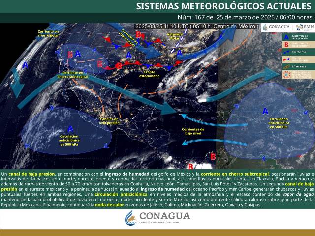LLUVIAS FUERTES EN PUEBLA, VERACRUZ Y CHIAPAS. CHUBASCOS EN OAXACA.-clamorsocial.com
