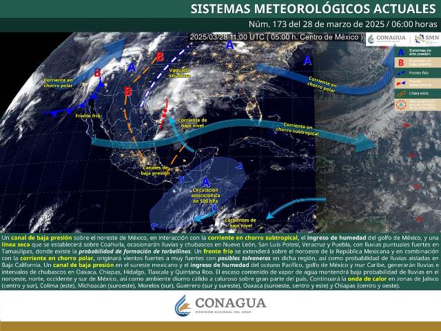CONTINÚA ONDA DE CALOR CON CHUBASCOS EN OAXACA Y CHIAPAS.-clamorsocial.com