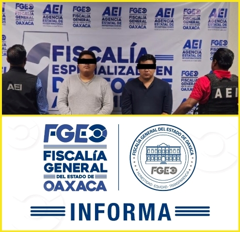 Fiscalía de Oaxaca ejecuta orden de aprehensión contra dos personas por homicidio cometido en la región del Istmo.- CLAMORSOCIAL.COM