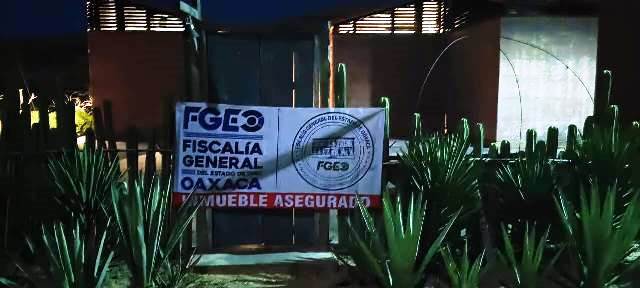 Fiscalía de Oaxaca realiza cateo en hotel “Casa del Silencio” localizado en San Pablo Mitla; aseguran inmueble y dosis de diversos tipos de drogas. clamorsocial.com
