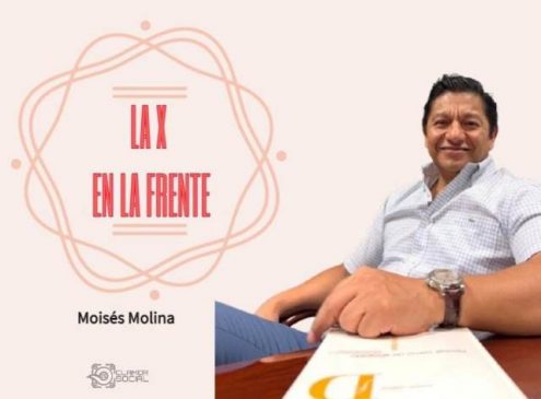 LA X EN LA FRENTE | Moisés MOLINA |www.clamorsocial.com
