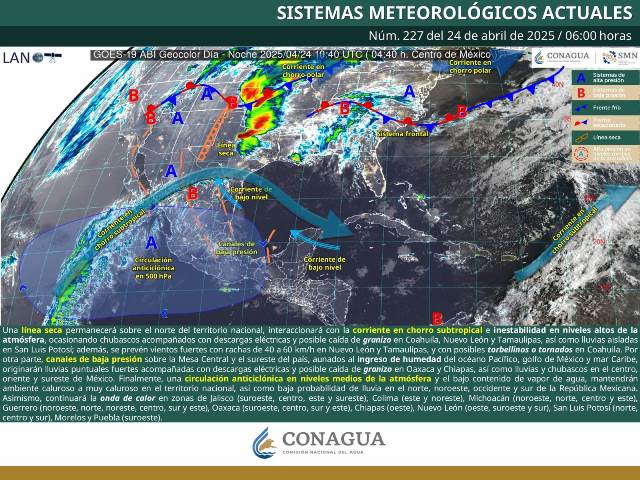 SE PRONOSTICAN LLUVIAS FUERTES EN CHIAPAS Y OAXACA.-clamorsocial.com