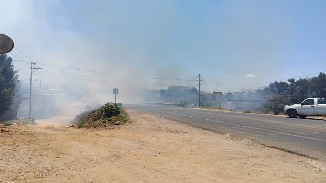Incendio en Lachigoló Oaxaca.- clamorsocial.com
