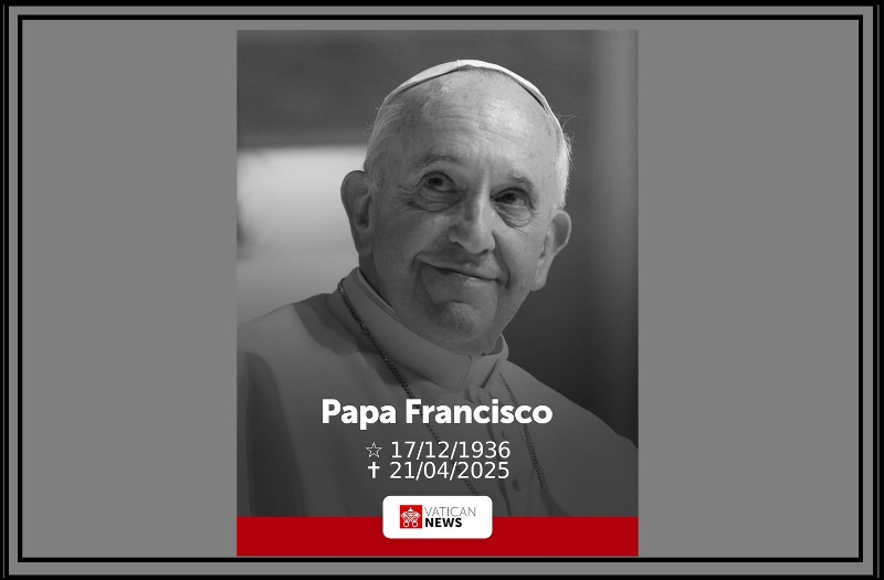 Fallece el Papa Francisco a los 88 años de edad