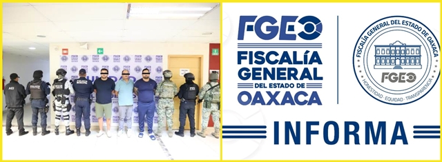 Fiscalía de Oaxaca obtiene vinculación a proceso y prisión preventiva contra detenidos por asalto cometido en la colonia reforma de la capital.-clamorsocial.com