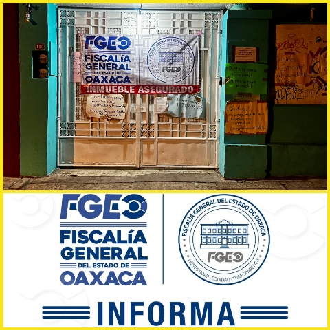 Fiscalía de Oaxaca asegura inmueble del “Instituto Francoise Dolto”, derivado de investigaciones por lesiones por quemadura que sufrieron alumnas y alumnos del lugar.- clamorsocial.com