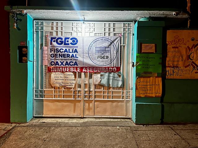 Fiscalía de Oaxaca asegura inmueble del “Instituto Francoise Dolto”, derivado de investigaciones por lesiones por quemadura que sufrieron alumnas y alumnos del lugar.- clamorsocial.com