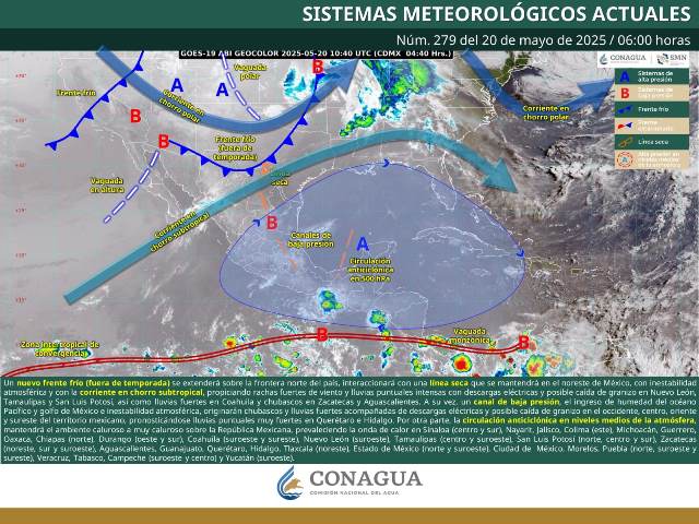 LLUVIAS FUERTES EN CHIAPAS Y CHUBASCOS EN OAXACA.-clamorsocial.com