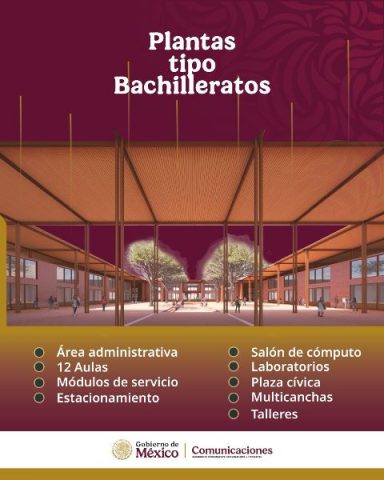LA SICT CONSTRUIRÁ 17 PLANTELES DE BACHILLERATO
TECNOLÓGICO EN 11 ESTADOS DEL PAÍS.- clamorsocial.com