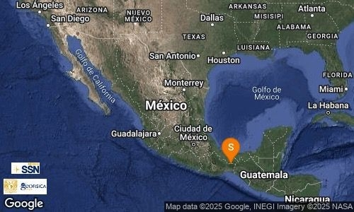 Un sismo se registró esta madrugada en Matías Romero