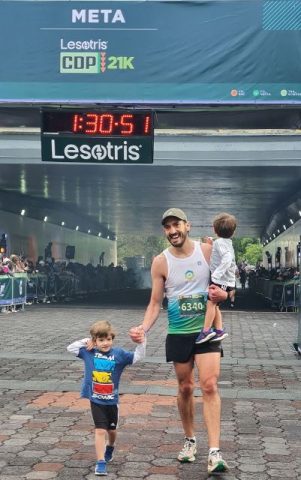 DIEGO GARCÍA BÁRCENAS Y AMARE SHEWARGE ALENE CONQUISTARON LA 43 CARRERA DEL DÍA DEL PADRE.- CLAMORSOCIAL.COM