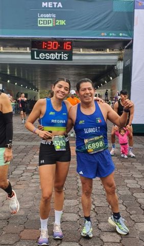 DIEGO GARCÍA BÁRCENAS Y AMARE SHEWARGE ALENE CONQUISTARON LA 43 CARRERA DEL DÍA DEL PADRE.- CLAMORSOCIAL.COM