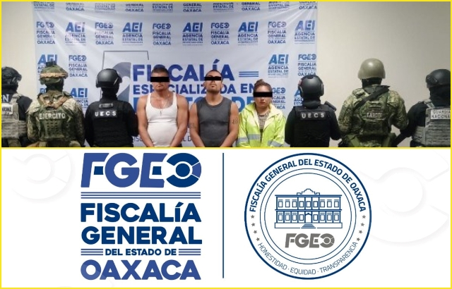 Fiscalía de Oaxaca ejecuta cateo en Cuilápam de Guerrero: detiene a tres personas, asegura drogas y armas.- clamorsocial.com