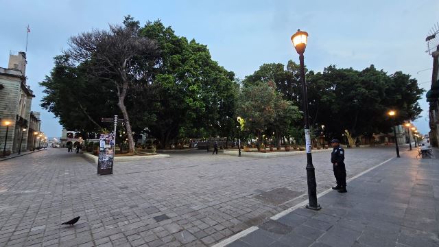 Burócratas abandonan el zócalo.- clamorsocial.com