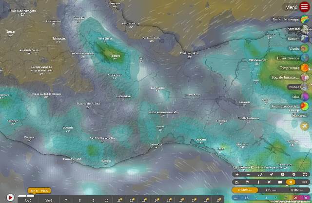 LLUVIAS PUNTUALES INTENSAS EN GUERRERO, OAXACA Y CHIAPAS.- clamorsocial.com